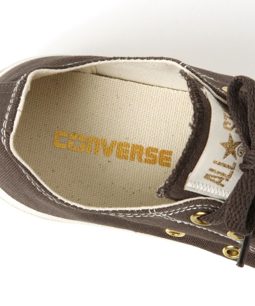 LEPSIM（レプシィム）の「【CONVERSE／コンバース】AS/GS/SLIP　573029（スニーカー・レディース・キャメル/アイボリー・LARGE/MEDIUM）」の3枚目の写真
