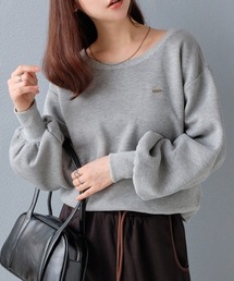 Rejoule（リジュール）の「プレート付きオフショル可スウェット（スウェット）」