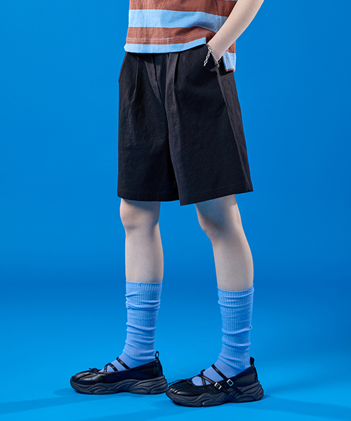 KOLEAT（コレット）の「リネンバミューダショートパンツ[ブラック]夏用パンツver.（その他パンツ・レディース・ブラック・SMALL/MEDIUM）」の3枚目の写真