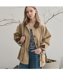 Cotton half work jacket