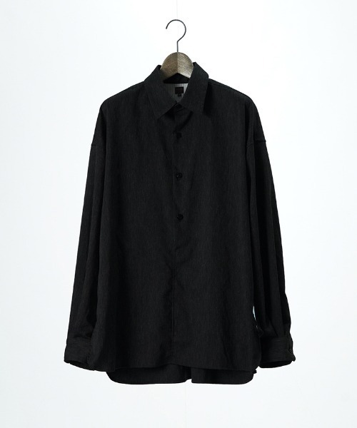 EGO TRIPPING(エゴトリッピング)の「ms6328- MINIMALPULLOVER プルオーバーシャツ(616607)(シャツ/ブラウス・メンズ・ブラック/杢グレー/ホワイト・46/48)」の19枚目の写真