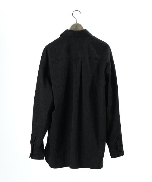 EGO TRIPPING(エゴトリッピング)の「ms6328- MINIMALPULLOVER プルオーバーシャツ(616607)(シャツ/ブラウス・メンズ・ブラック/杢グレー/ホワイト・46/48)」の20枚目の写真