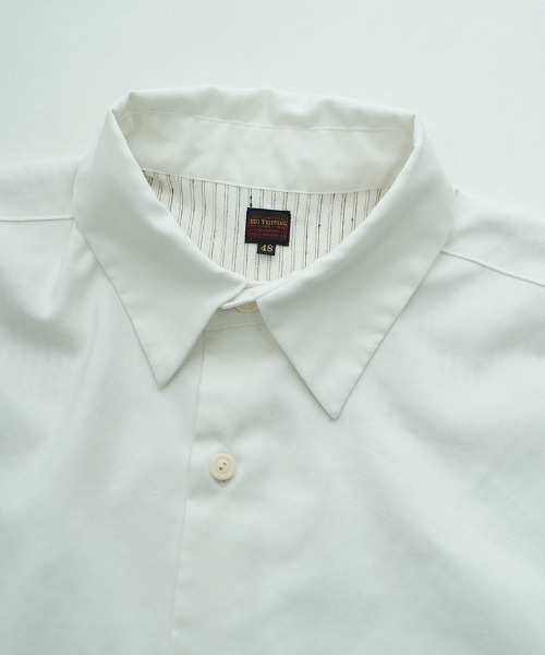 EGO TRIPPING(エゴトリッピング)の「ms6328- MINIMALPULLOVER プルオーバーシャツ(616607)(シャツ/ブラウス・メンズ・ブラック/杢グレー/ホワイト・46/48)」の6枚目の写真