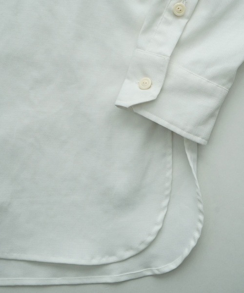 EGO TRIPPING(エゴトリッピング)の「ms6328- MINIMALPULLOVER プルオーバーシャツ(616607)(シャツ/ブラウス・メンズ・ブラック/杢グレー/ホワイト・46/48)」の7枚目の写真