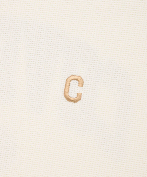 COVERNAT(カバーナット)の「ワッフルアーチカラーTシャツクリーム(ポロシャツ・レディース・その他・MEDIUM/SMALL/LARGE)」の5枚目の写真