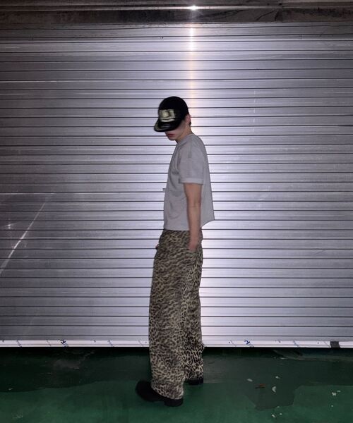 QT8 GARMENTS(キューティーエイトガーメント)の「LB Leopard Carpenter Pants (Beige)(スウェットパンツ・レディース・その他・X-LARGE/MEDIUM/LARGE)」の4枚目の写真
