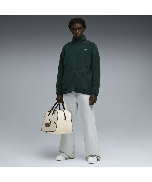 PUMA（プーマ）の「PUMA プーマ メンズ ESS エレベーテッド リラックスド フルジップ シェルパ ジャケット（パーカー・メンズ・ダークグリーン/ベージュ/ブラック・SMALL/MEDIUM/LARGE/X-LARGE/X-SMALL）」の10枚目の写真