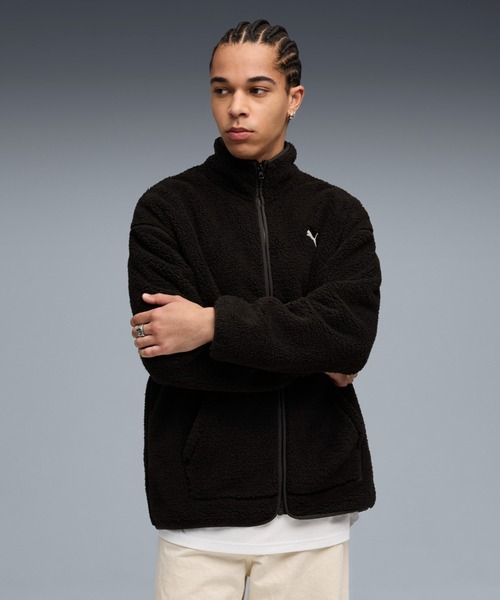 PUMA プーマ メンズ ESS エレベーテッド リラックスド フルジップ