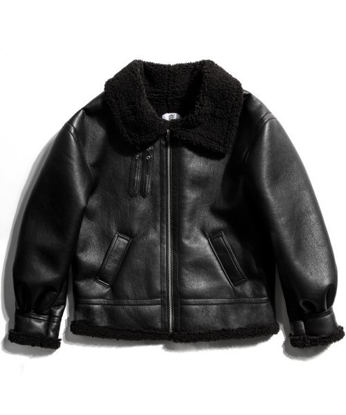 グロスエビエイタージャケット（ブラック）