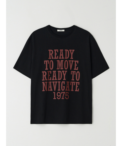RMRN(アルエームアルエヌ)の「SIGNATURE LETTERING T-SHIRT(Tシャツ/カットソー・レディース・ホワイト/ブラック・FREE)」の5枚目の写真