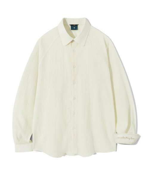 Diamond Layla(ダイアモンドレイラ)の「Stitch Stripe Shirt S114 Elephant Ivory(シャツ/ブラウス・レディース・その他・SMALL/MEDIUM/LARGE/X-LARGE)」の3枚目の写真
