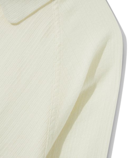 Diamond Layla(ダイアモンドレイラ)の「Stitch Stripe Shirt S114 Elephant Ivory(シャツ/ブラウス・レディース・その他・SMALL/MEDIUM/LARGE/X-LARGE)」の5枚目の写真