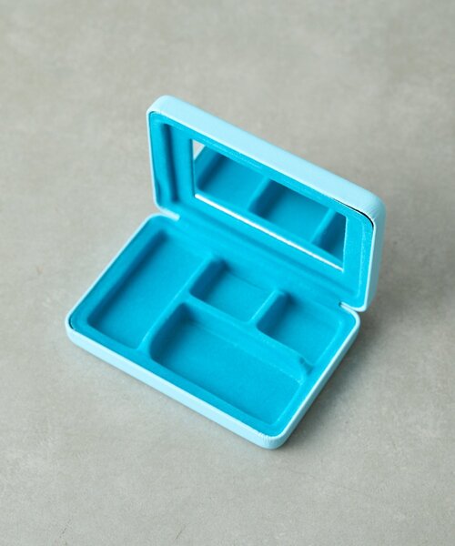 Actually(アクチュアリー)の「cans of sweets アクセサリーケース(ポーチ・レディース・ブルー・0)」の5枚目の写真