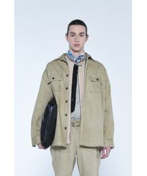 THE BALLON（ザバロン）の「OVERSIZED MILLER SHIRT_OLIVE（シャツ/ブラウス）」