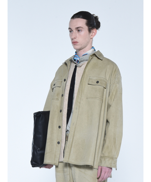 THE BALLON(ザバロン)の「OVERSIZED MILLER SHIRT_OLIVE(シャツ/ブラウス・メンズ・その他・MEDIUM/LARGE)」の2枚目の写真