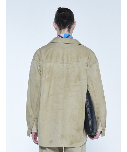 THE BALLON(ザバロン)の「OVERSIZED MILLER SHIRT_OLIVE(シャツ/ブラウス・メンズ・その他・MEDIUM/LARGE)」の3枚目の写真