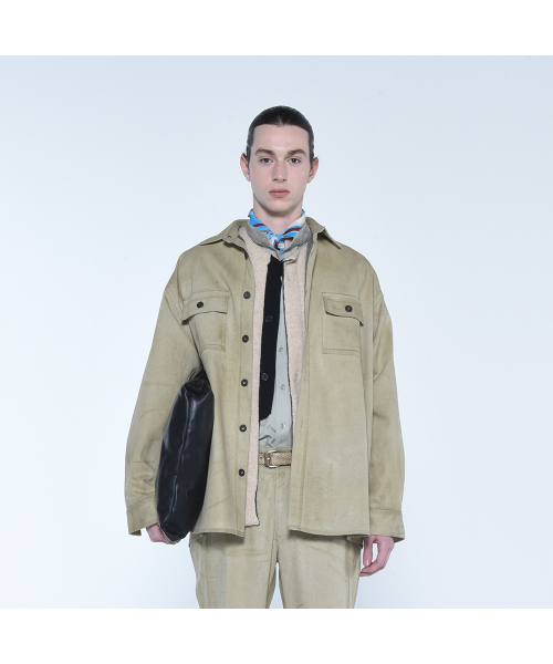 THE BALLON(ザバロン)の「OVERSIZED MILLER SHIRT_OLIVE(シャツ/ブラウス・メンズ・その他・MEDIUM/LARGE)」の5枚目の写真