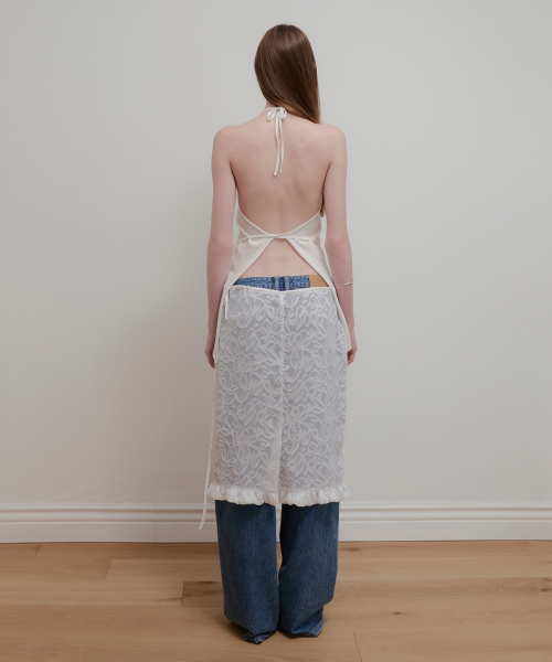 AOPT(アオプト)の「LAYERED HALTER NECK KNIT - OFF WHITE(ニット/セーター・レディース・その他・SMALL/MEDIUM)」の5枚目の写真