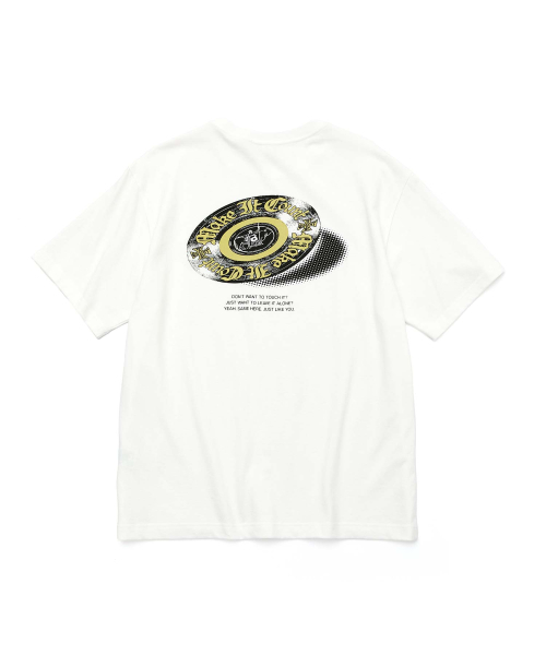 WMC(ダブリューエムシー)の「バイニルグラフィックTシャツ_ホワイト(Tシャツ/カットソー・レディース・ホワイト・MEDIUM/LARGE/X-LARGE)」の2枚目の写真