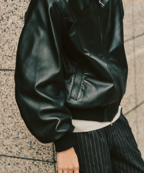 SHEEP LEATHER JACKET / シープレザージャケット（ライダース
