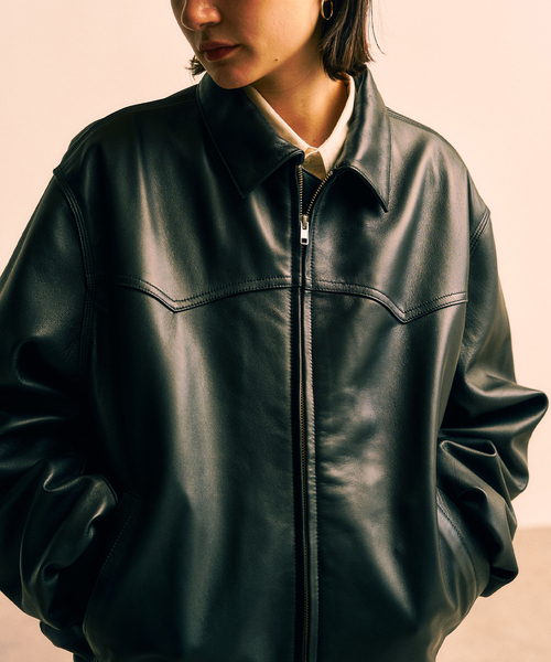 SHEEP LEATHER JACKET / シープレザージャケット（ライダース