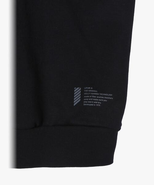 agnes b.（アニエスベー）の「agnes b.×HH  LIFA Merino Sweat Crew（スウェット・レディース・ブラック・LARGE/X-LARGE/MEDIUM/SMALL）」の5枚目の写真