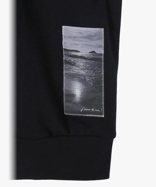 agnes b.（アニエスベー）の「agnes b.×HH  LIFA Merino Sweat Crew（スウェット・レディース・ブラック・LARGE/X-LARGE/MEDIUM/SMALL）」の6枚目の写真