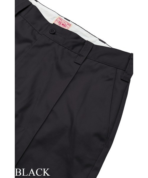 BIG MIKE（ビッグマイク）の「BIG MIKE ビックマイク / 26春夏新作 セットアップ対応 NEW ピンタック チノパンツ //// 102537000（チノパンツ・メンズ・ベージュ/グリーン/ブラック/チャコールグレー/杢グレー・30/32/34/36）」の11枚目の写真