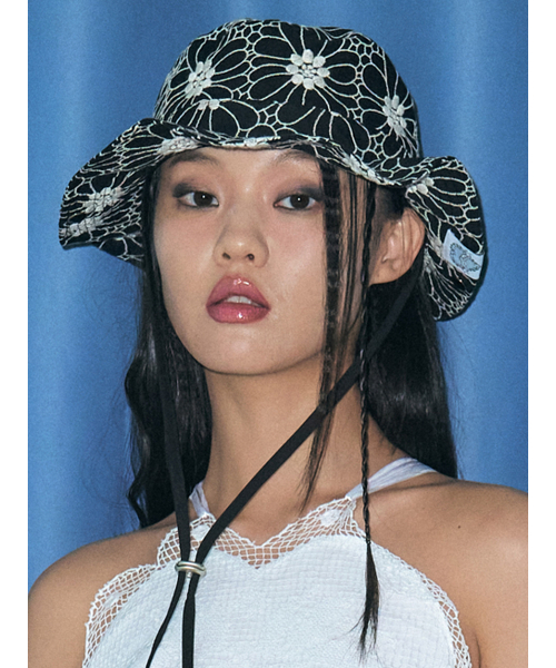 MILK タランチェリードレス ブラック×ローズチェリー 