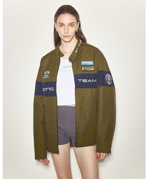 DECEMBER TEN（ディセンバーテン）の「デイトナ ナイロン レーシングジャケット カーキ (女性)（ナイロンジャケット）」