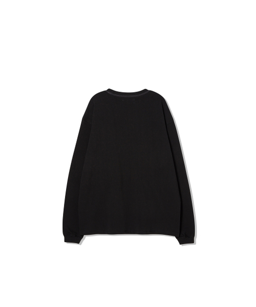 WORTHWHILE MOVEMENT(ワースワイルムーブメント)の「ステッチポケットロングスリーブTシャツ(ブラック)(Tシャツ/カットソー・レディース・その他・X-LARGE/LARGE)」の2枚目の写真
