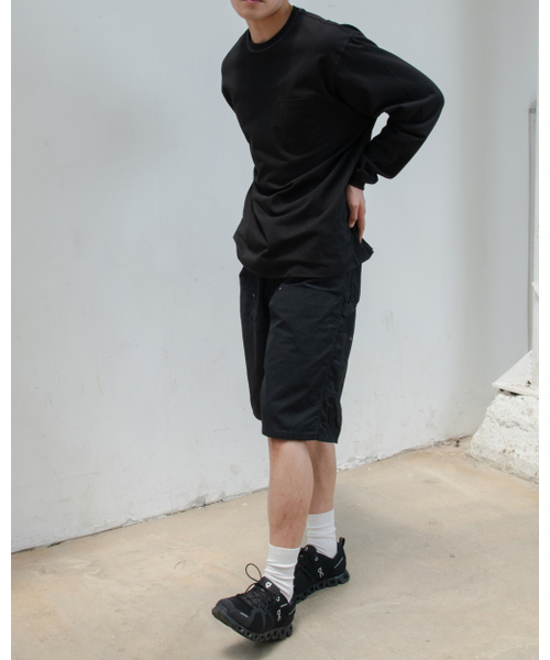 WORTHWHILE MOVEMENT(ワースワイルムーブメント)の「ステッチポケットロングスリーブTシャツ(ブラック)(Tシャツ/カットソー・レディース・その他・X-LARGE/LARGE)」の4枚目の写真