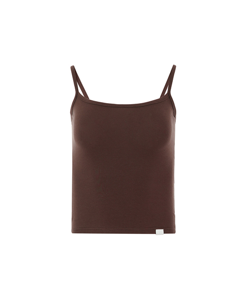 A.R.U(エイアールユー)の「BASIC SLEEVELESS(Tシャツ/カットソー・レディース・ホワイト/ブラック/ネイビー/ブラウン/レッド/カーキ/ライトイエロー・SMALL/MEDIUM)」の4枚目の写真