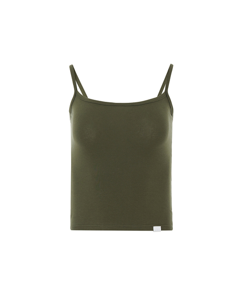 A.R.U(エイアールユー)の「BASIC SLEEVELESS(Tシャツ/カットソー・レディース・ホワイト/ブラック/ネイビー/ブラウン/レッド/カーキ/ライトイエロー・SMALL/MEDIUM)」の5枚目の写真