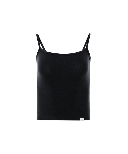 A.R.U(エイアールユー)の「BASIC SLEEVELESS(Tシャツ/カットソー・レディース・ホワイト/ブラック/ネイビー/ブラウン/レッド/カーキ/ライトイエロー・SMALL/MEDIUM)」の3枚目の写真