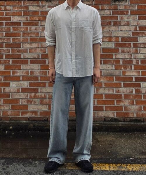 POKER FACE（ポーカーフェイス）の「TEN.CO LOOSE WIDE DENIM BLEACH（デニムパンツ・レディース・その他・1/2/3）」の18枚目の写真