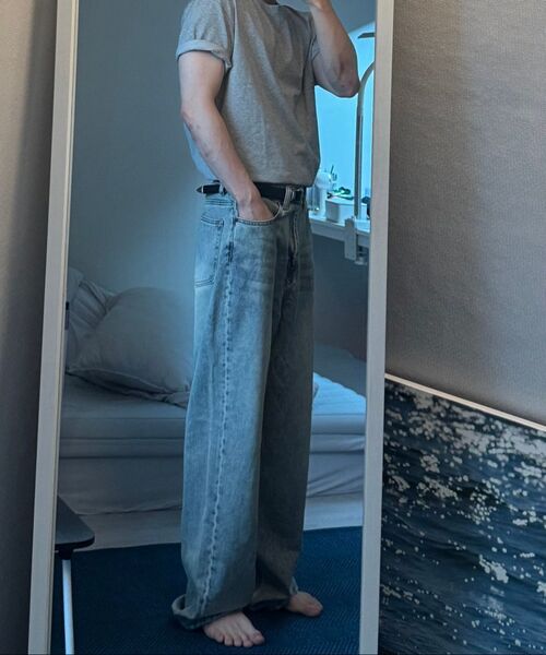 POKER FACE（ポーカーフェイス）の「TEN.CO LOOSE WIDE DENIM BLEACH（デニムパンツ・レディース・その他・1/2/3）」の10枚目の写真