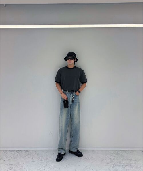 POKER FACE（ポーカーフェイス）の「TEN.CO LOOSE WIDE DENIM BLEACH（デニムパンツ・レディース・その他・1/2/3）」の6枚目の写真
