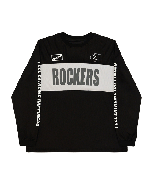 HANG OUTの「X クンタッチリフレクティブノスローモータージャージ (ブラック)(Tシャツ/カットソー・メンズ・その他・MEDIUM/LARGE/X-LARGE)」の1枚目の写真