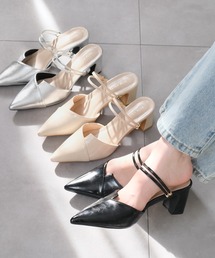 AmiAmi（アミアミ）の「2WAY ポインテッドトゥミュール（サンダル）」