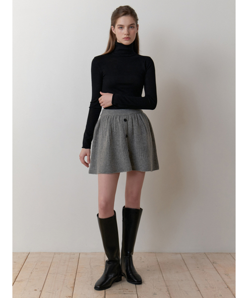 RE_L(リエル)の「Powdery turtleneck knit (black)(ニット/セーター・レディース・その他・FREE)」の4枚目の写真