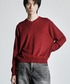 WYM LIDNM（ウィム バイ リドム）の「SILK BLEND V-NECK KNIT（ニット/セーター・M）」