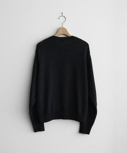 SILK BLEND V-NECK KNIT（ニット/セーター）｜WYM LIDNM（ウィム バイ 