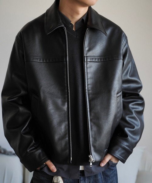 WYM LIDNM（ウィム バイ リドム）の「SILK BLEND V-NECK KNIT（ニット