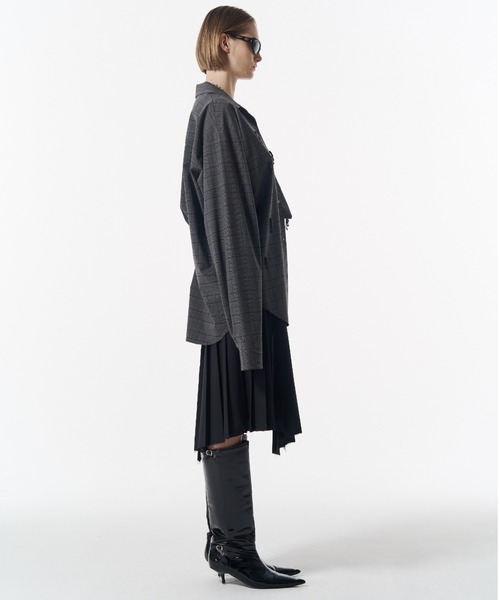 JOSE MOON(ジョゼムーン)の「PAJAMAS BIJOU SHIRT/パジャマビジューシャツ(シャツ/ブラウス・レディース・その他/ブラック/ホワイト・FREE)」の12枚目の写真