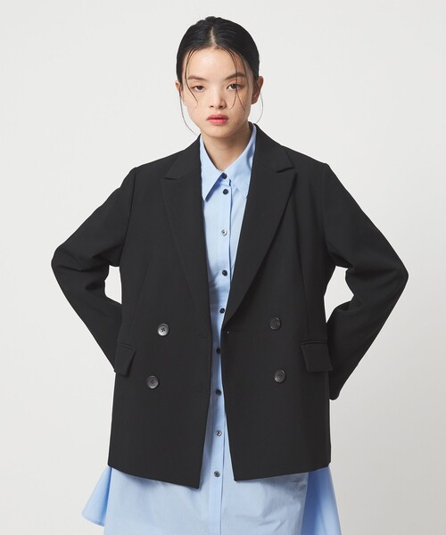 EMMEL REFINES＞EM TRダブルクロス ジャケット（テーラードジャケット