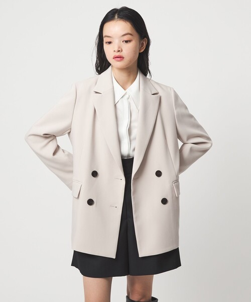 EMMEL REFINES＞EM TRダブルクロス ジャケット（テーラードジャケット