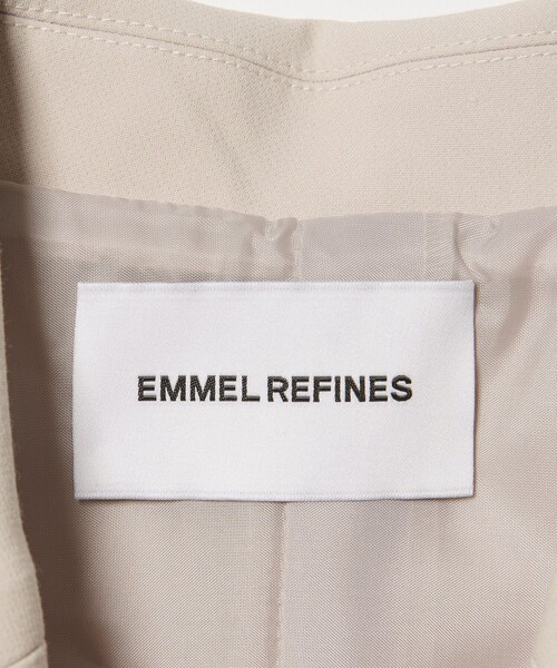 EMMEL REFINES（エメルリファインズ）の「＜EMMEL REFINES＞EM TRダブルクロス ジャケット（テーラードジャケット・レディース・ブラック/ナチュラル・M/S）」の15枚目の写真