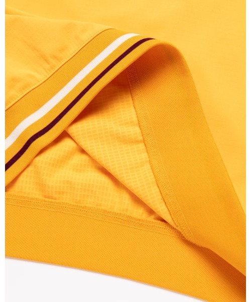 DEVEREUX GOLF(デヴァローゴルフ)の「DeadMan Running ストライプリブモック(Tシャツ/カットソー・メンズ・イエロー/グリーン・MEDIUM/SMALL/LARGE)」の15枚目の写真