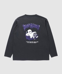 【T-GRAPHICS / ティーグラフィックス】 ストリートゴースト長袖Tシャツ